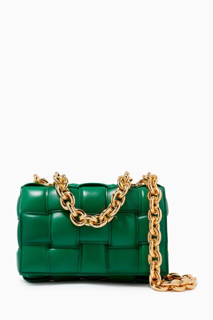 

The Chain Cassette in Nappa, Green
