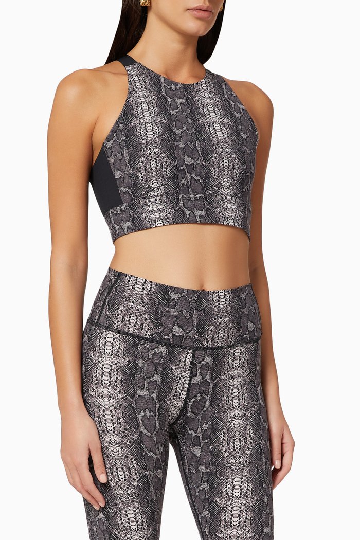 Sherman Boa Bra, Grey