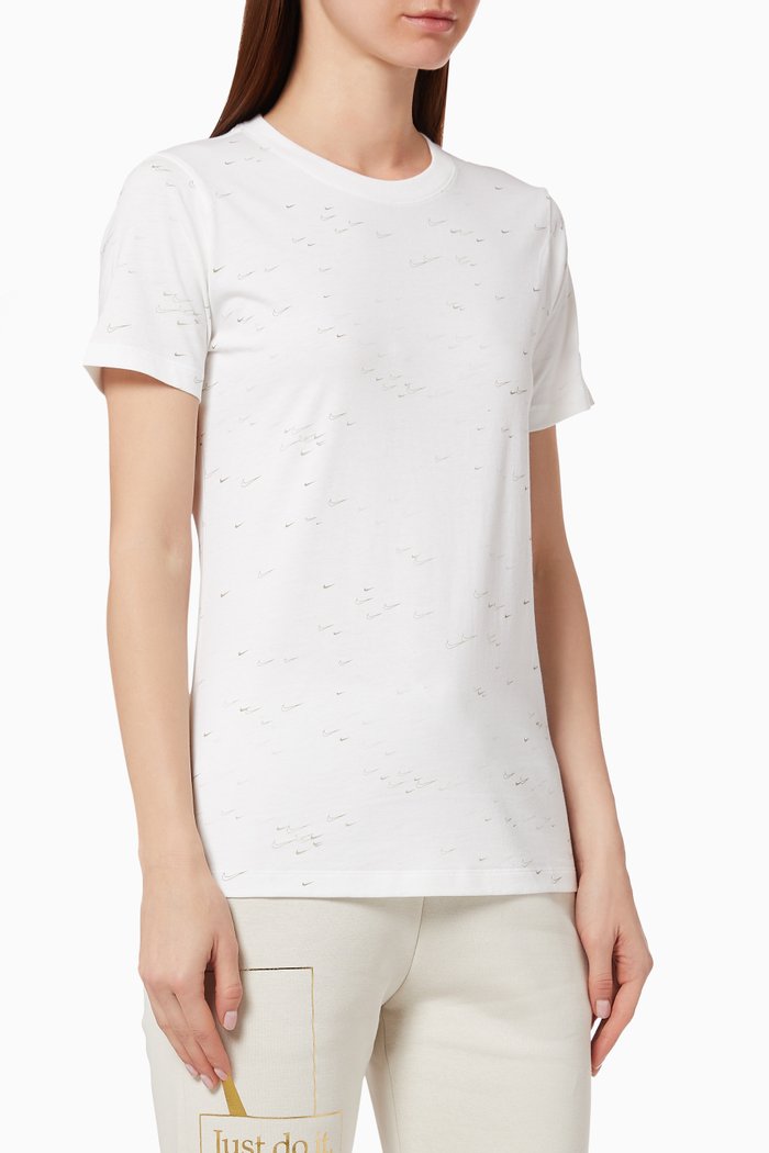 

Mini Swoosh T-shirt, White