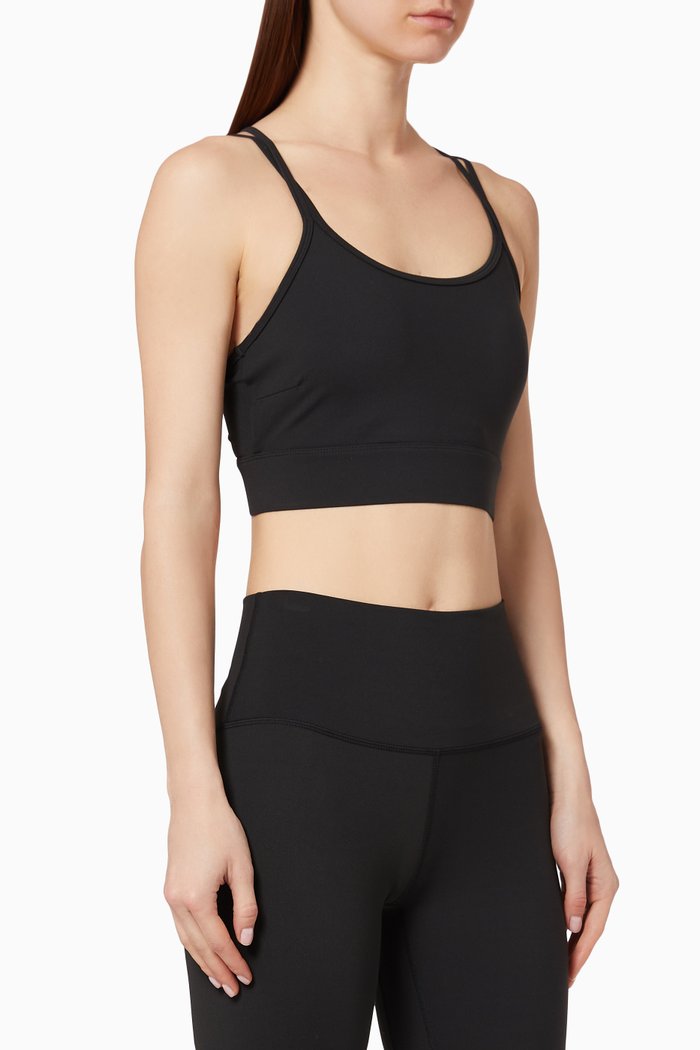 

Frances Sports Bra, Black