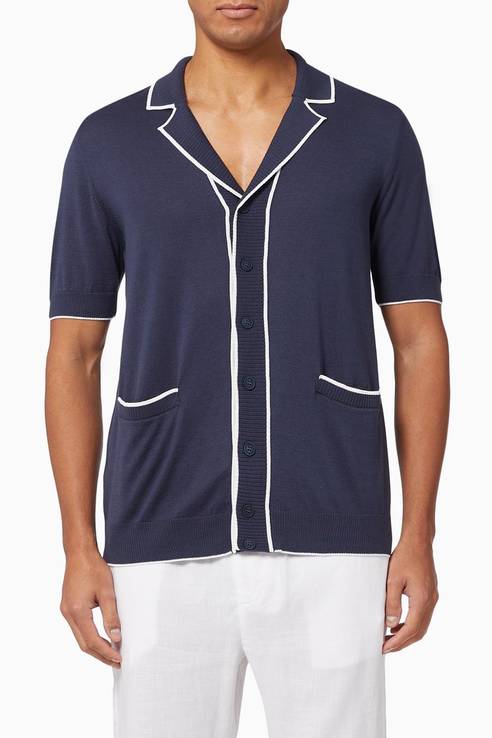 

Vinicius Knit Cardigan, Blue