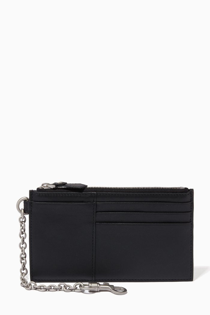 

Card Case in Nappa, Black