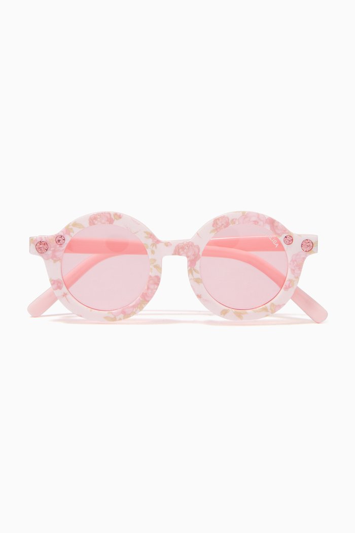 

Round Roses Sunglasses, Pink