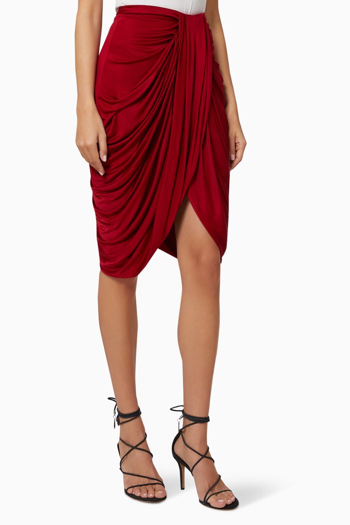 

Dotina Skirt, Red