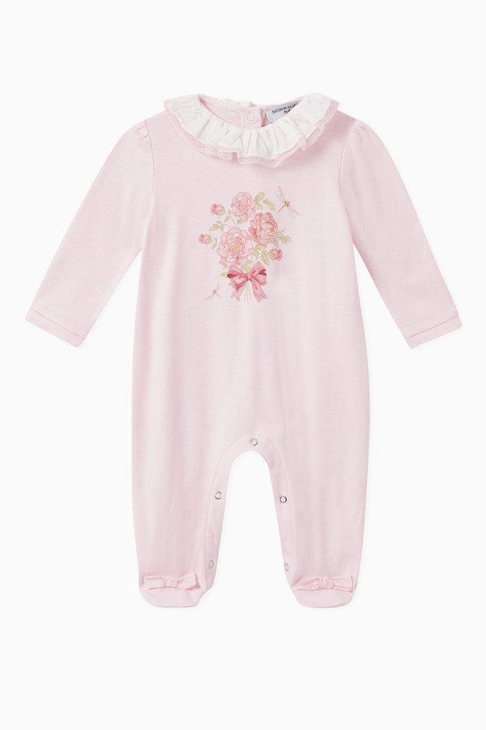 

Flower Bouquet Sleepsuit, Pink