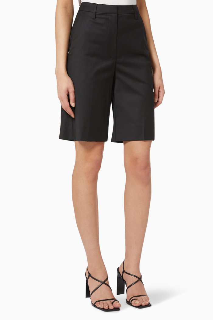 

Maisy Shorts in Wool Blend, Black