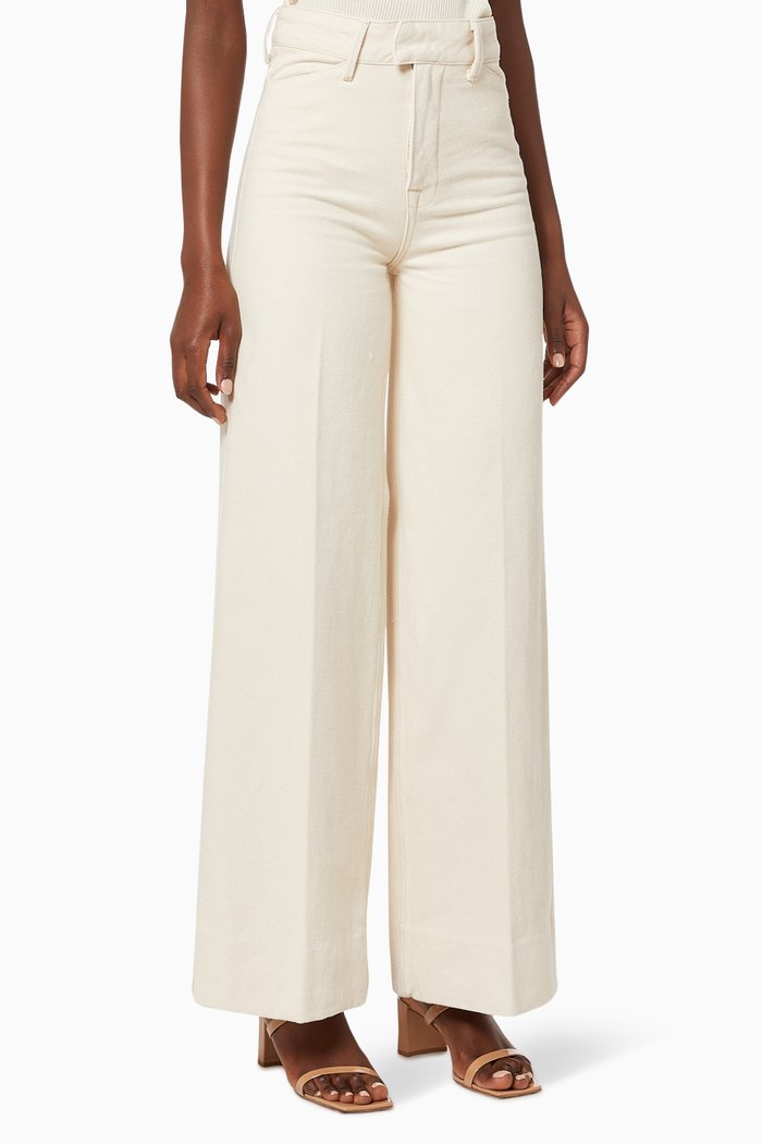 

Bernadette High-Waist Pants, Neutral