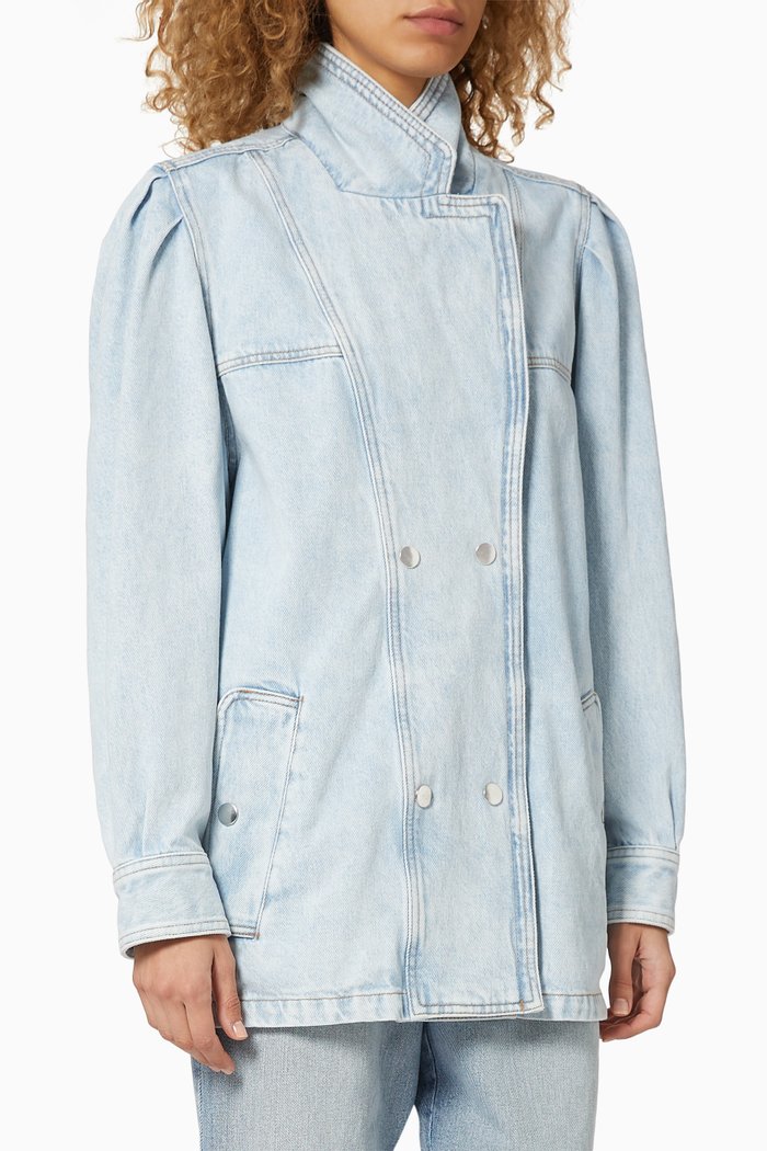 

Lucinda Cotton Denim Jacket, Blue