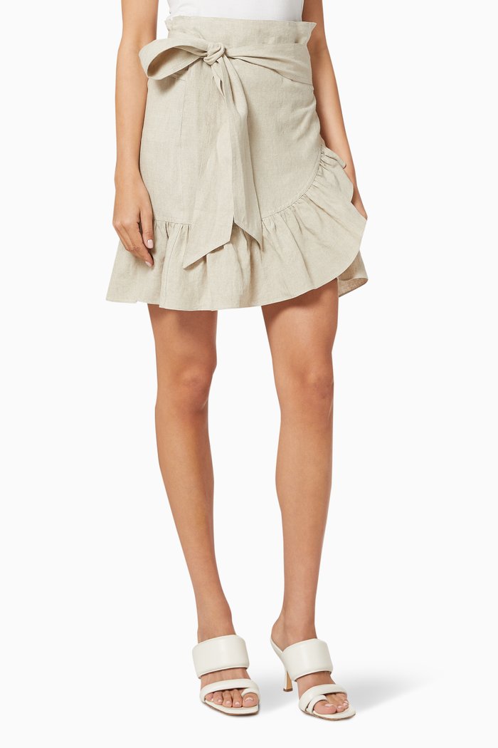

Tempster Ruffle Skirt, Neutral