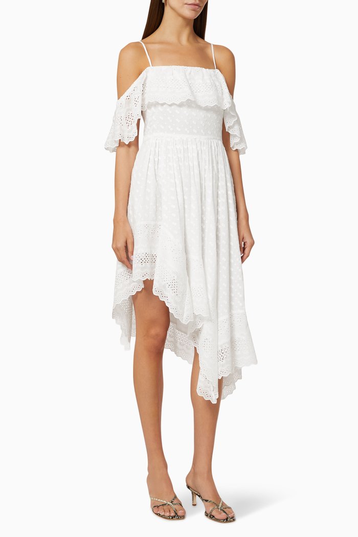 Timoria Dress, White