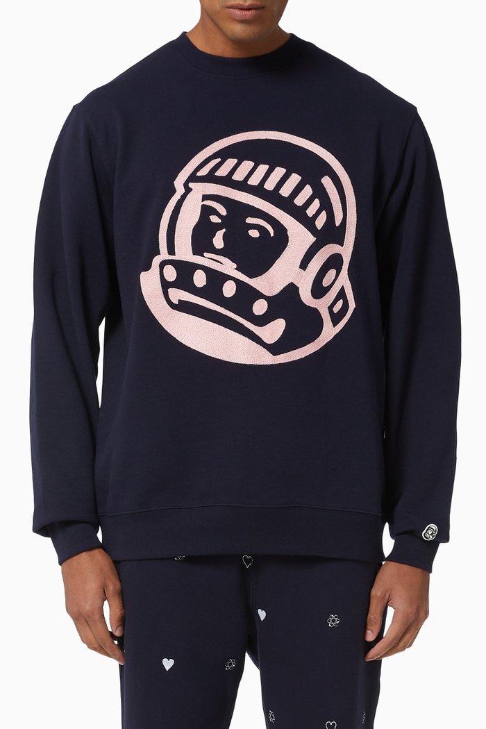 

Astro Logo Cotton Sweatshirt, Blue