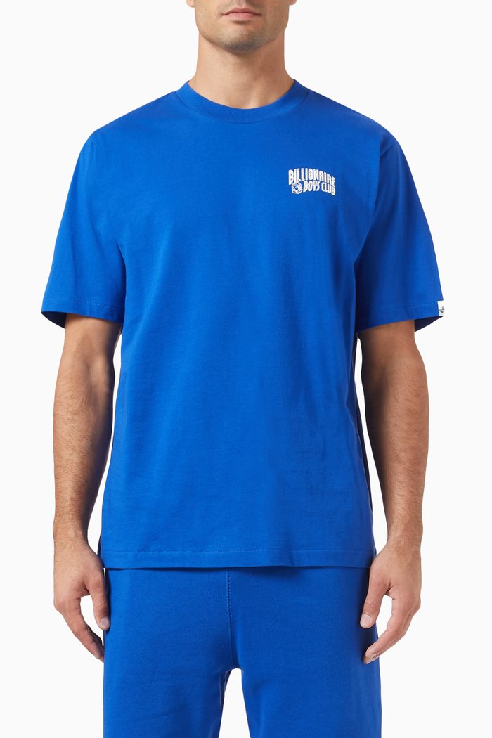 

Small Arch Logo T-shirt in Cotton, Blue