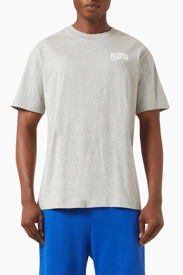 

Small Arch Logo T-shirt in Cotton, Grey