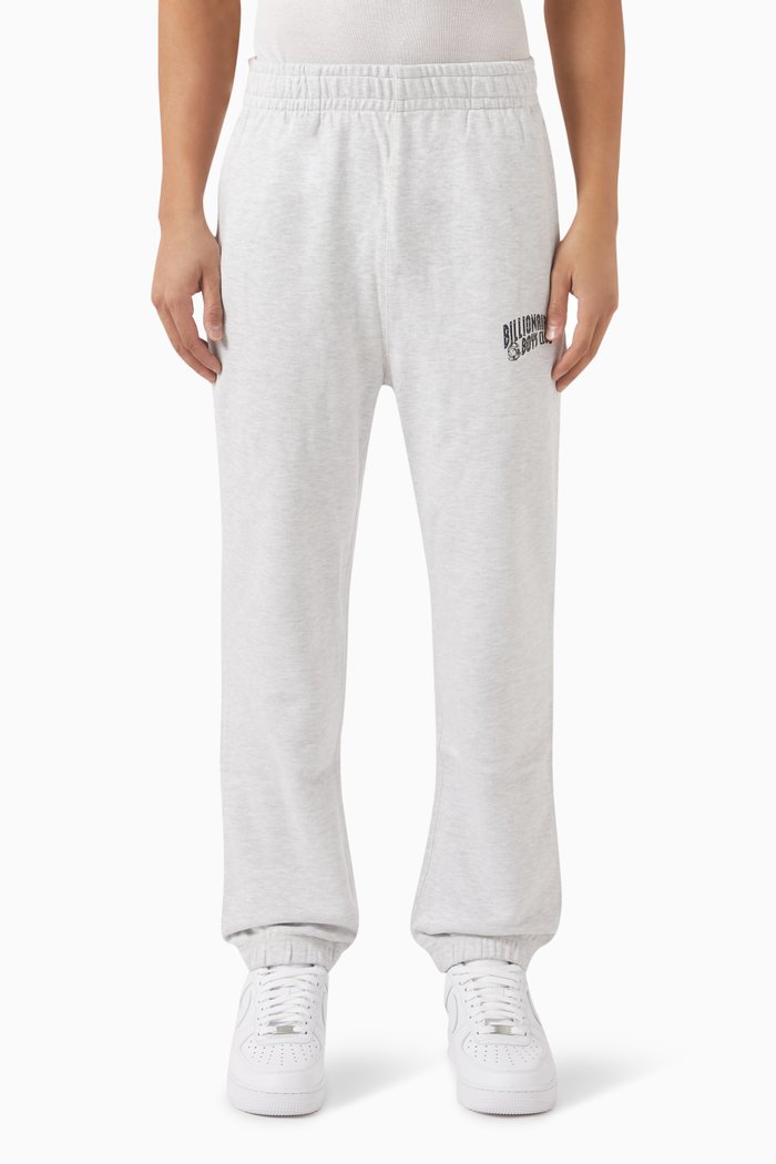 

Small Arch Logo Sweatpants in Cotton, Grey