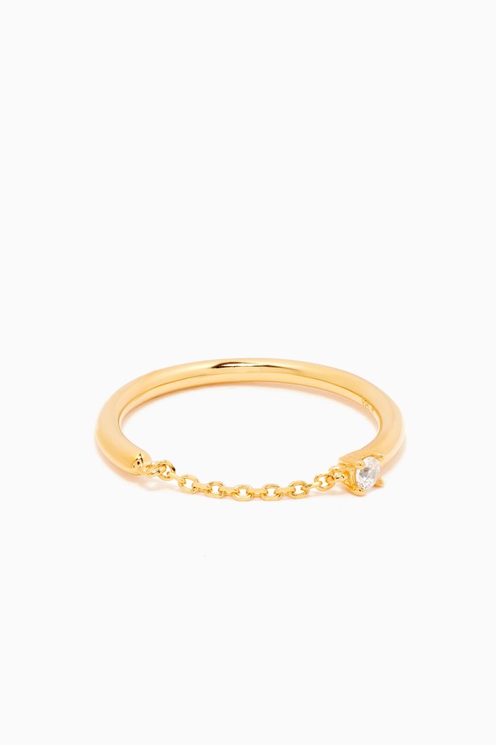 

Nia Ring in 18kt Gold Plating