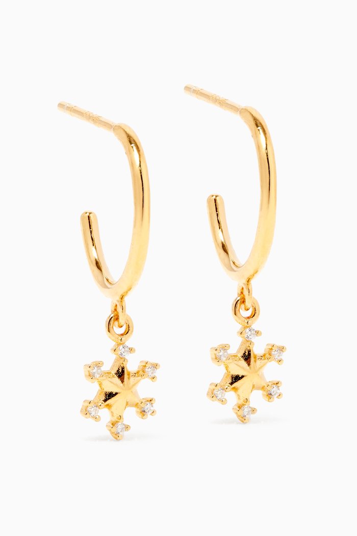 

Vaquero Earrings in 18kt Gold Plating