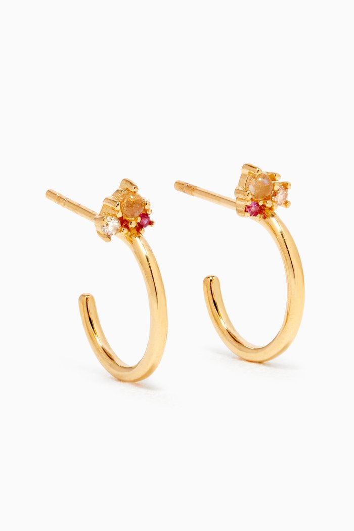 

Libellule Earrings in 18kt Gold Plating