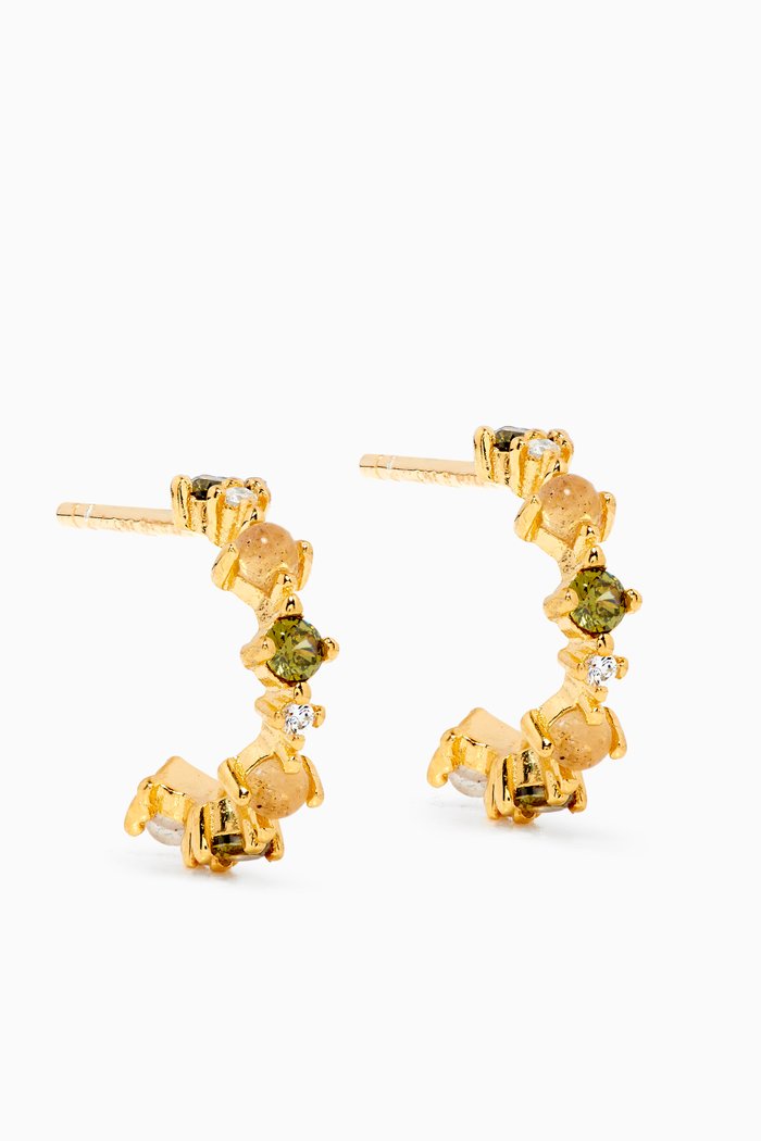 Glory Earrings in 18kt Gold Plating
