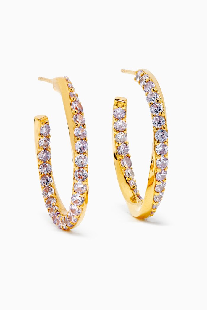 

Cavalier Earrings in 18kt Gold Plating