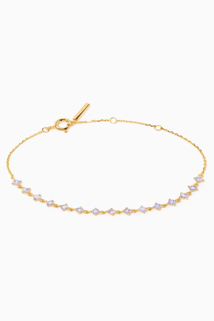 

Victoria Bracelet in 18kt Gold Plating