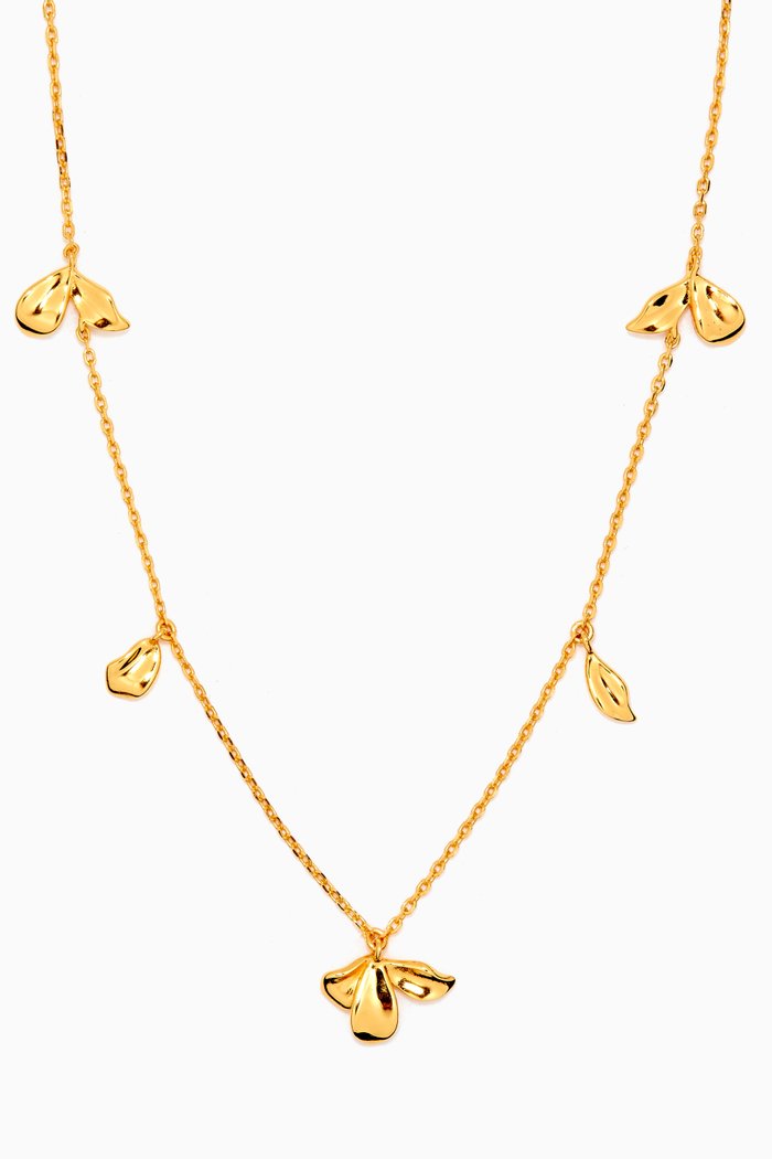 

Jasmine Necklace in 18kt Gold Plating