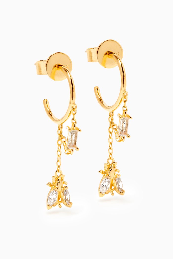 

Breeze Earrings in 18kt Gold Plating