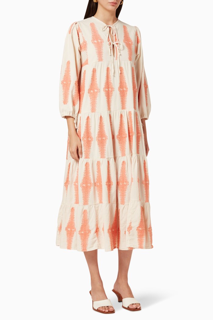 

Zakar Cotton Maxi Dress, Orange