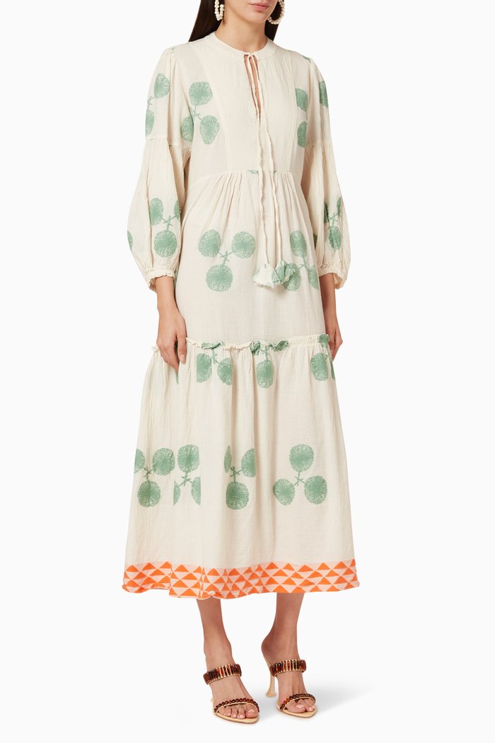 

Zakar Cotton Dress, Multicolour