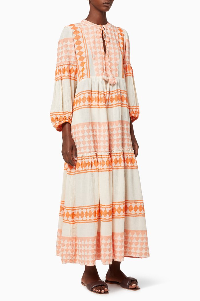 

Zakar Cotton Maxi Dress, Orange