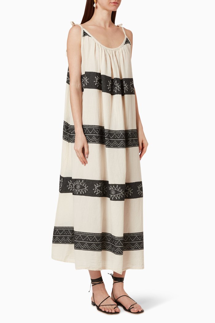 

Zakar Cotton Maxi Dress, White