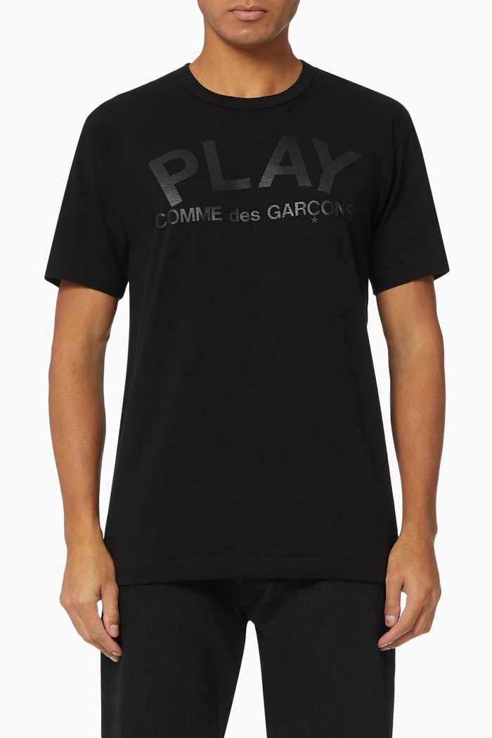 

Logo Cotton T-shirt, Black