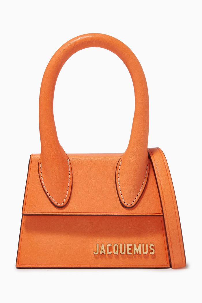 

Le Chiquito Mini Bag in Leather, Orange