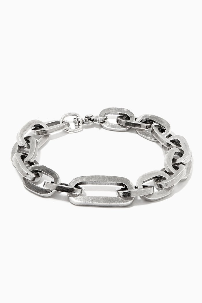 

Oval Chain Bracelet in Sterling Silver