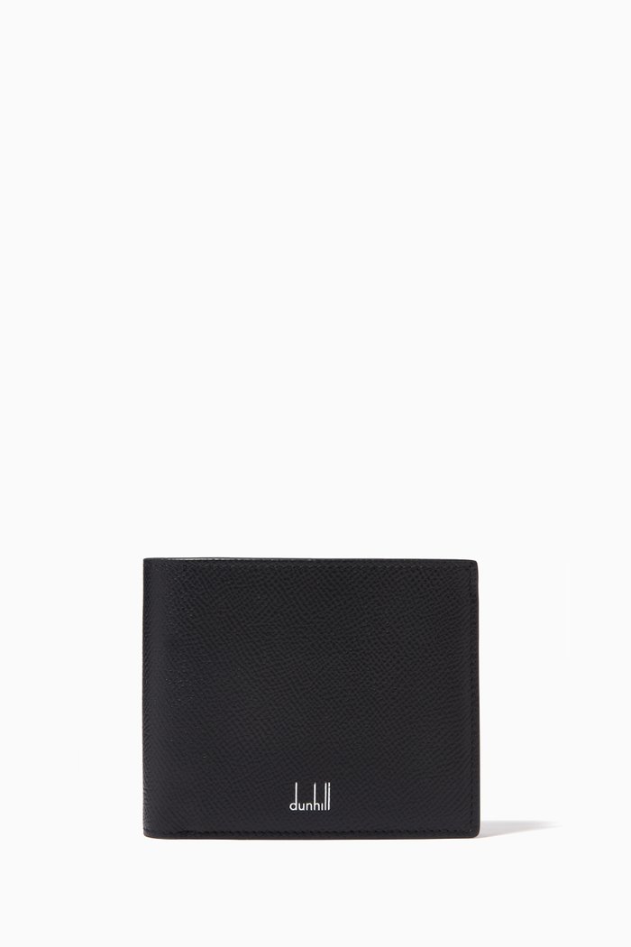 

Cardogan Billfold Wallet in Leather, Black