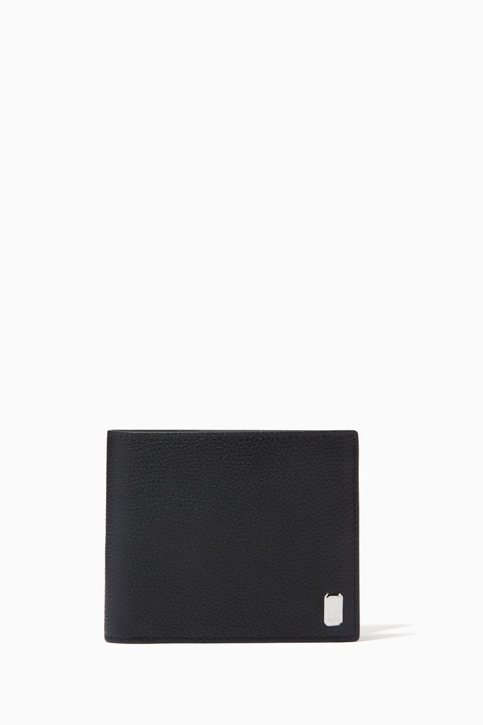 

D Belgrave Billfold Wallet in Leather, Black