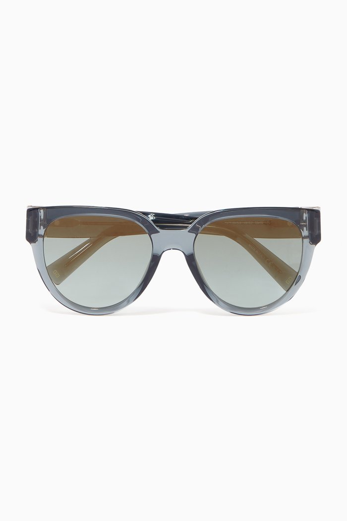 

Cat-eye Sunglasses in Acetate, Grey
