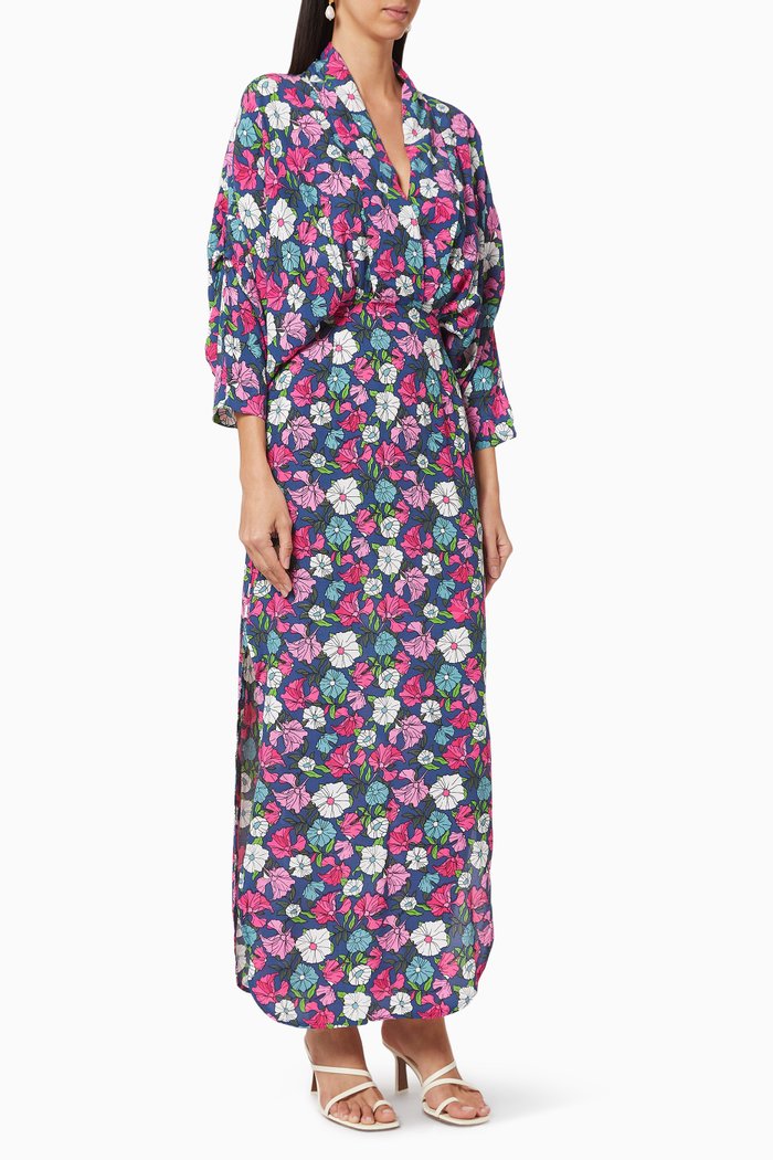 

Sunset Floral Dress, Multicolour