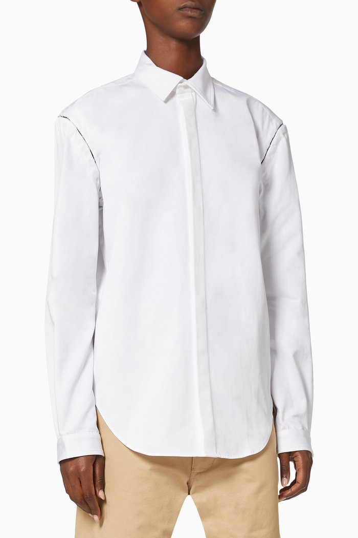 

Detach Hook Shirt, White
