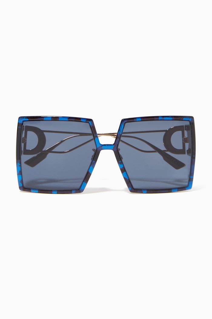 

30MONTAIGNE Sunglasses in Acetate, Blue