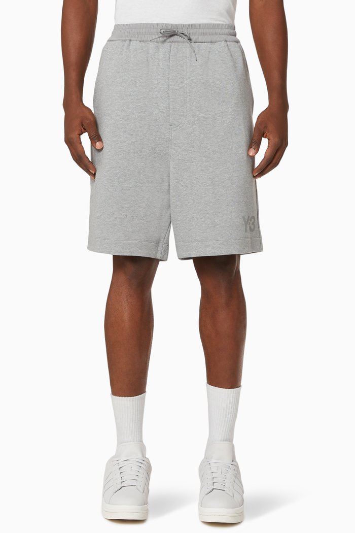 

M Classic Cotton Terry Shorts, Grey