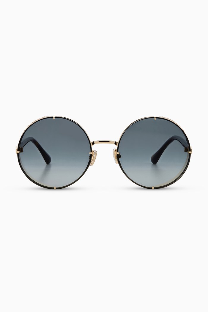 

Lilo Round Sunglasses, Gold