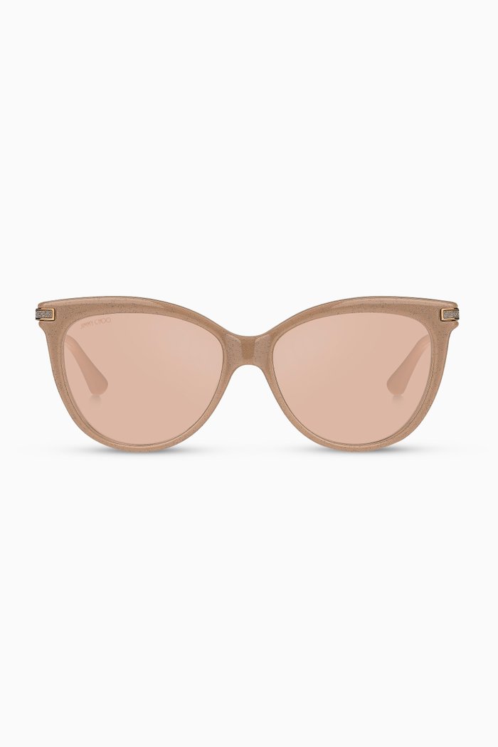 

Axelle Cat Eye Sunglasses, Pink