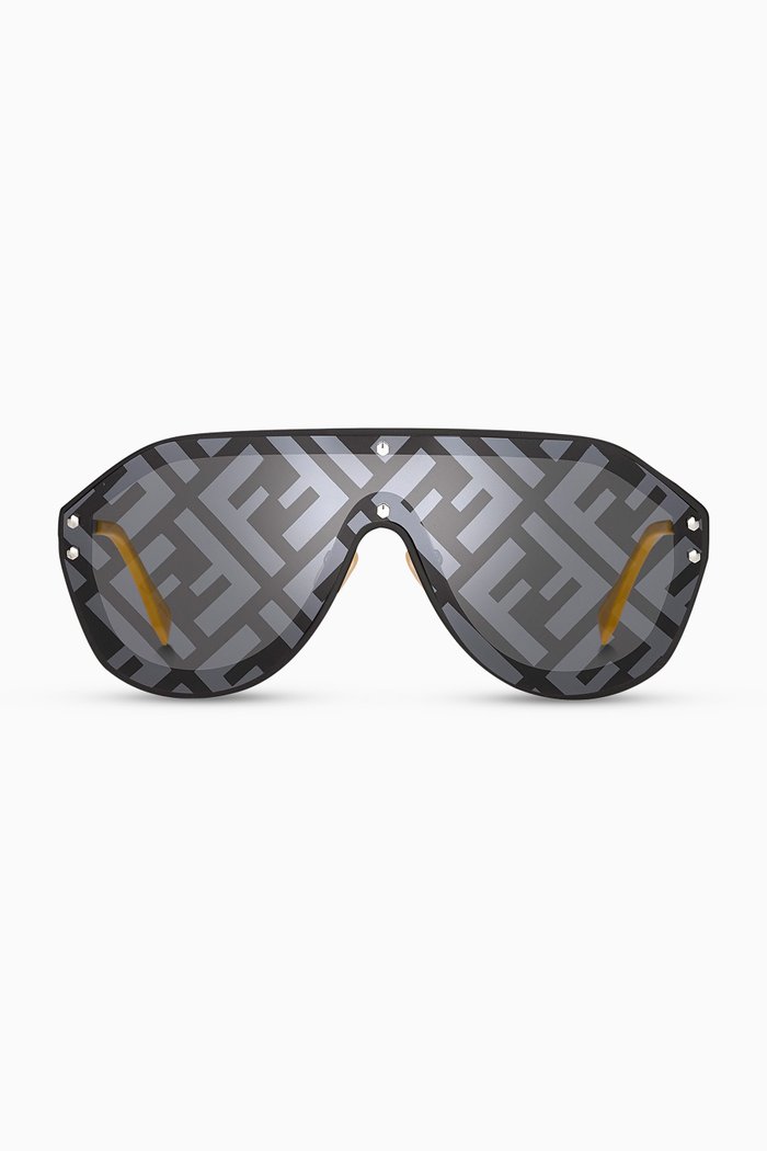 

Fabulous Aviator Sunglasses in Acetate, Black