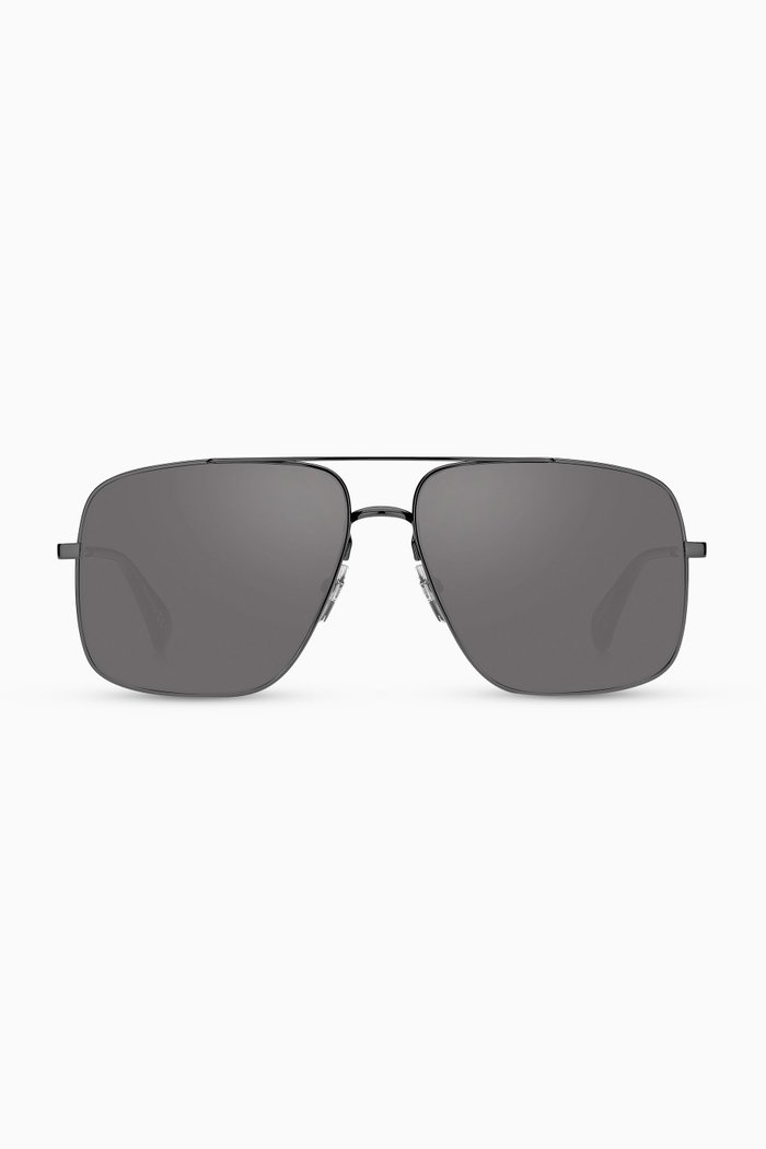 

Aviator Sunglasses in Metal, Silver