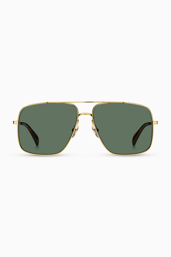 

Aviator Sunglasses in Metal, Gold