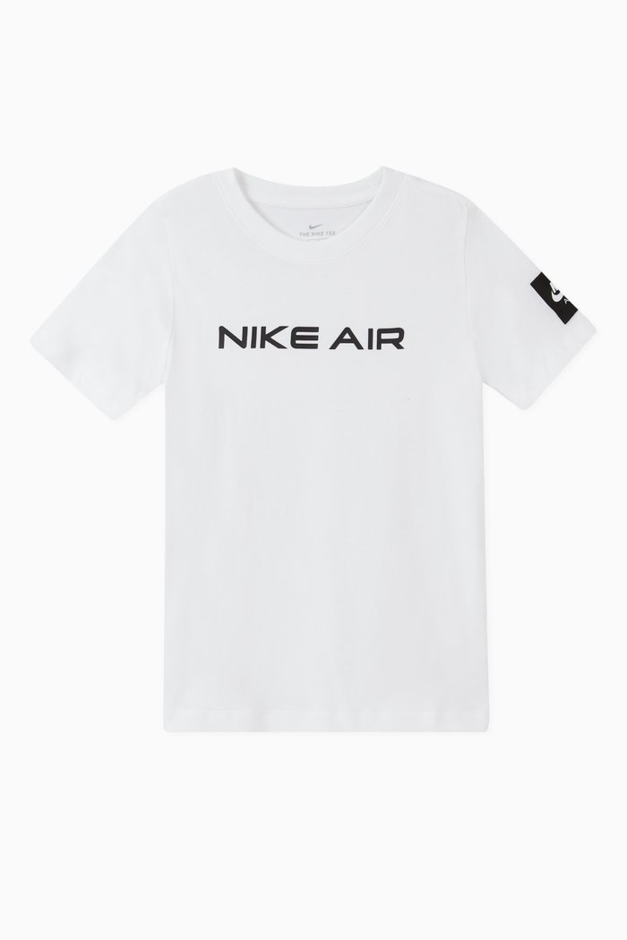 

Classic Air Logo Cotton T-Shirt, White