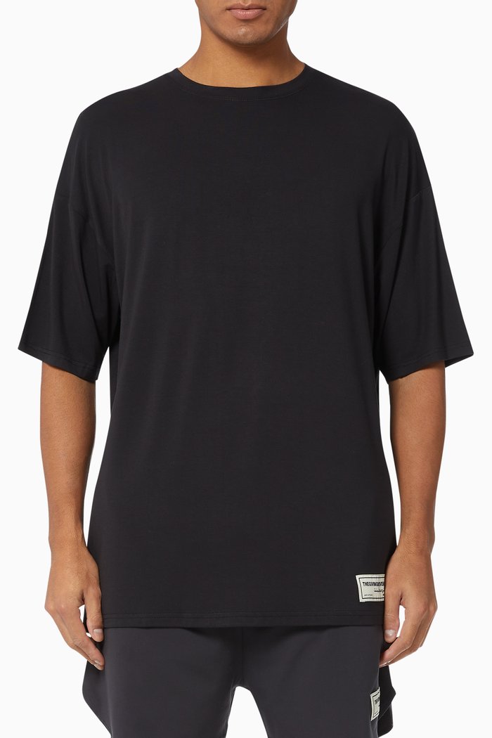 

Softskin Recycled Active Oversized T-shirt, Black