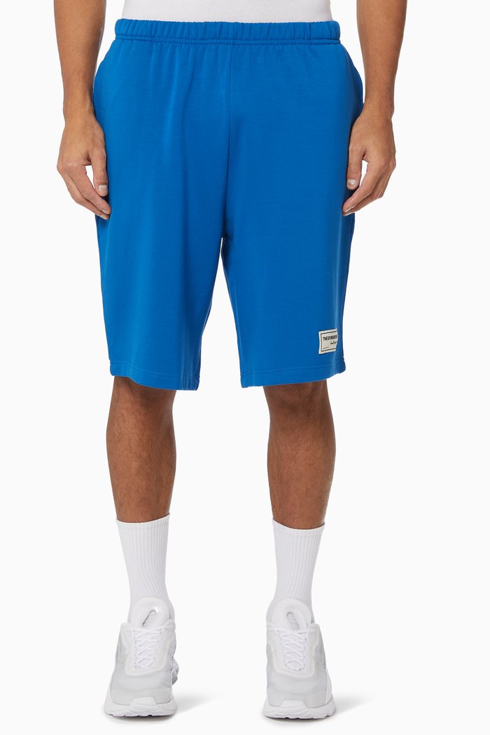

Organic Bamboo Lounge Shorts, Blue