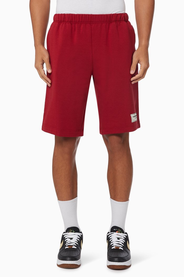 

Organic Bamboo Lounge Shorts, Red