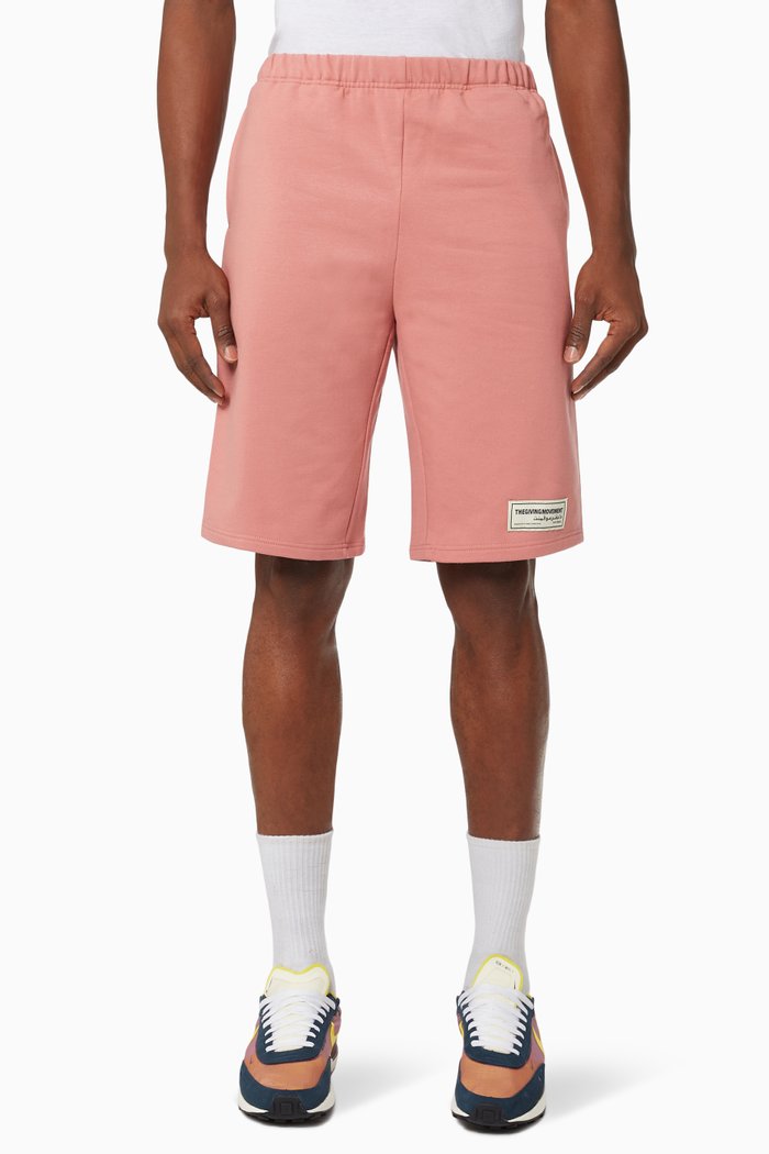 

Organic Bamboo Lounge Shorts, Pink